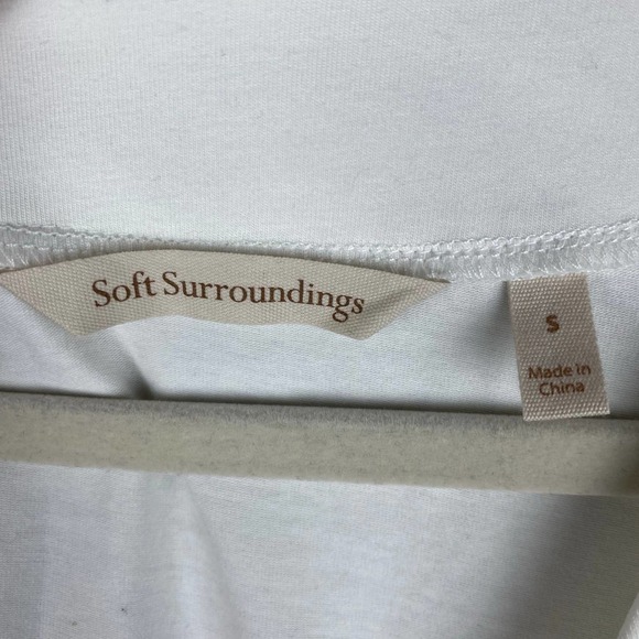 Soft Surroundings Katrina Wrap Top Small - Picture 2 of 3